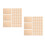 200Pcs Nonstick Baking Paper Sheets Light Brown Precut Oven Tray Liner 7