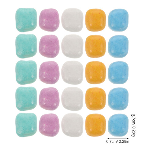 12Packs Bright Colored Plastic Pellets Sand for Kids' Sensory Table 1