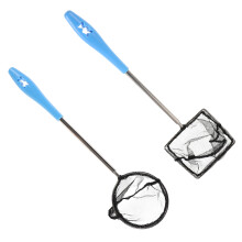 4Pcs Mini Fish Net Small Durable Stainless Steel Extendable Fish Scoop