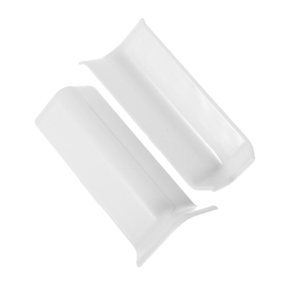 10Pcs Abs Edge And Corner Guards White Self Adhesive For Home Use 603036424767