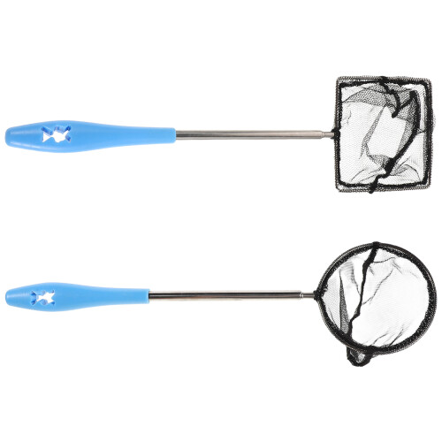 4Pcs Mini Fish Net Small Durable Stainless Steel Extendable Fish Scoop 2