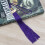 Purple Graduation Tassels Premium Polyester Silky for Ceremony 8