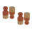 4Sets Bamboo Handle Round Wax Applicator Sponge for Car Sofa Painting 10