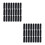 48Pcs Reusable Black Plastic Beer Tap Covers Protective Faucet Caps 5
