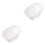 2Pcs Transparent Car Cover Lightweight Pe Material Full Car Coverage 4
