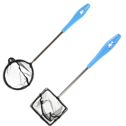 4Pcs Mini Fish Net Small Durable Stainless Steel Extendable Fish Scoop 1