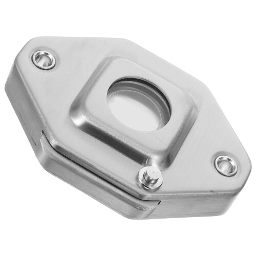 Silver Durable Iron Peephole Cover for Door Privacy and Security