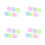 40Pcs Durable Plastic Toothbrush Head Caps Travel Protective Covers 6