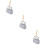3Sets Metal Cat Litter Scoop with Fine Mesh Filter Dark Grey Handle 11