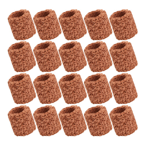 50Pcs Aquarium Plant Fixed Rings Durable Pottery Design