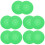 10Pcs Silicone Record Player Mats Green Turntable Pads for Home Use 8
