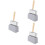 3Sets Metal Cat Litter Scoop with Fine Mesh Filter Dark Grey Handle 8