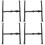 4Pcs Anti-Wear Chin Strap for Construction Black Practical 7