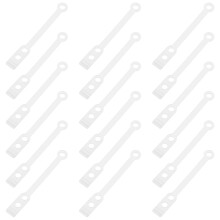 105Pcs Perm Rod Elastic Bands Soft & Transparent Hair Styling Tools
