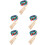 5Pcs Ergonomic Wood Handle Jump Rope Physical Education Equipment 8