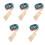 5Pcs Ergonomic Wood Handle Jump Rope Physical Education Equipment 5