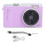 Caméra numérique violette 48 MP, écran de 2,4 pouces, 64 Go 2