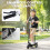 Homcom HOMCOM Foldable Powered Scooter 120W, Adjustable Seat, Brake, Black 7