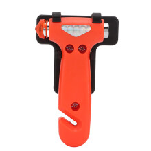 Seat Belt Cutter Car Safety Hammer Emergency Escape Tool Dual Function Window Glass Breaker And Sharp Blade High Durability Hardened Steel Compact