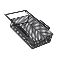 Under Shelf Basket Hanging Pullout Drawer Basket for Bedroom Kitchen C