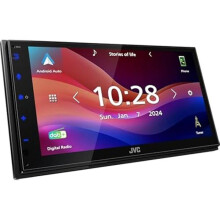 Receptor Mono-receptor - JVC - KW-M595DBT - 17,3 cm - DAB+/FM - CarPlay/Android Auto