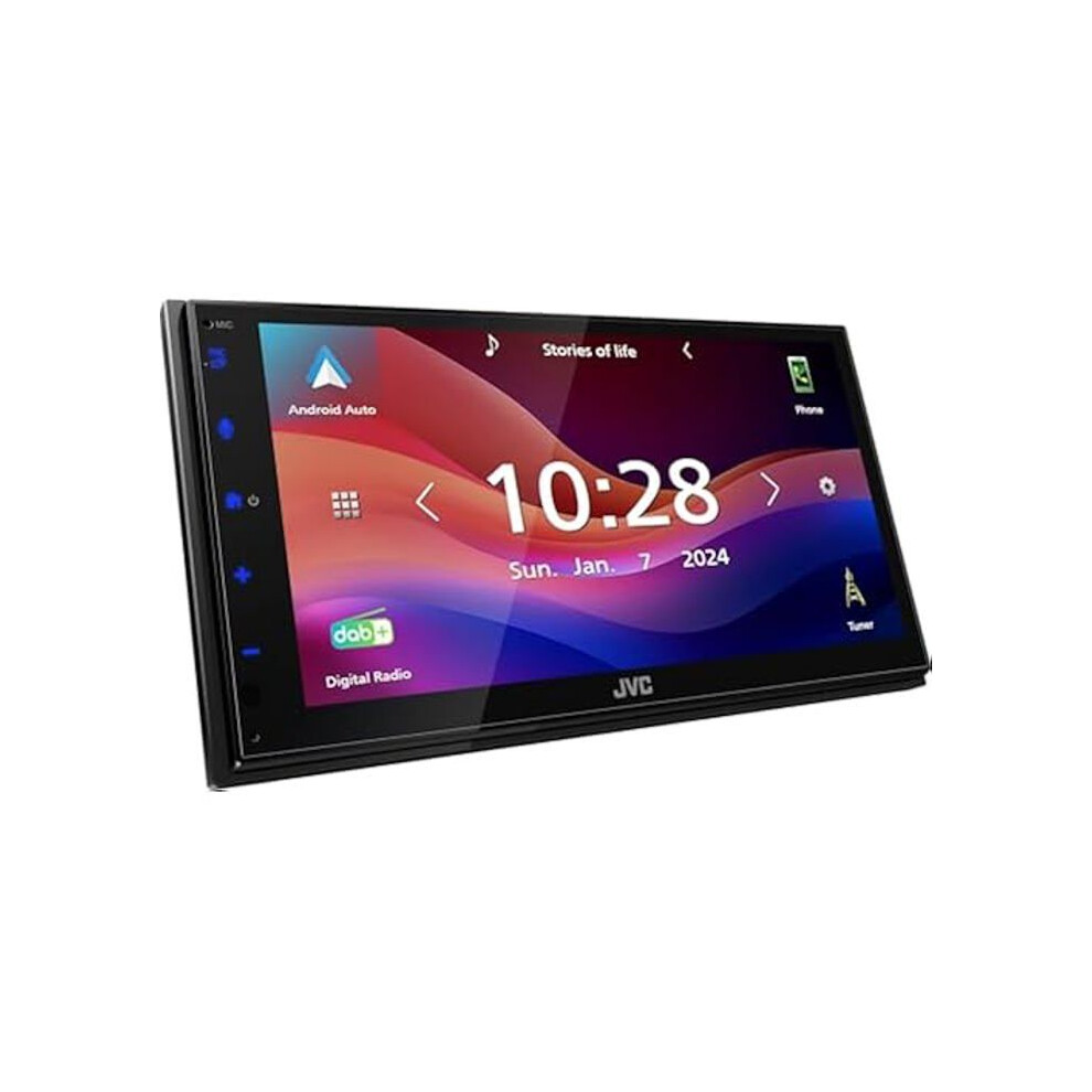 Jvc Auto-Multimedia-Receiver Kw-M595dbt Touchdisplay 6,8" Wi-Fi Bluetooth Carplay Android Auto - Image 2