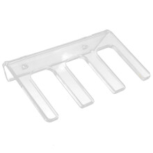 Multifunctionele wandhouder voor tondeuses, stevige acryl opbergplank, gemakkelijk schoon te maken, ruimtebesparend ontwerp, compatibel met diverse