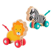 Fisher-Price puiset työntöeläimet