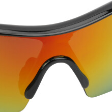 Children's Anti-Fog UV Protection Roller Skating Goggles Black Frame
