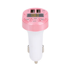Bluetooth-FM-Transmitter fürs Auto mit USB-Schnellladeanschluss, breite Kompatibilität, Stromversorgung über Zigarettenanzünder,