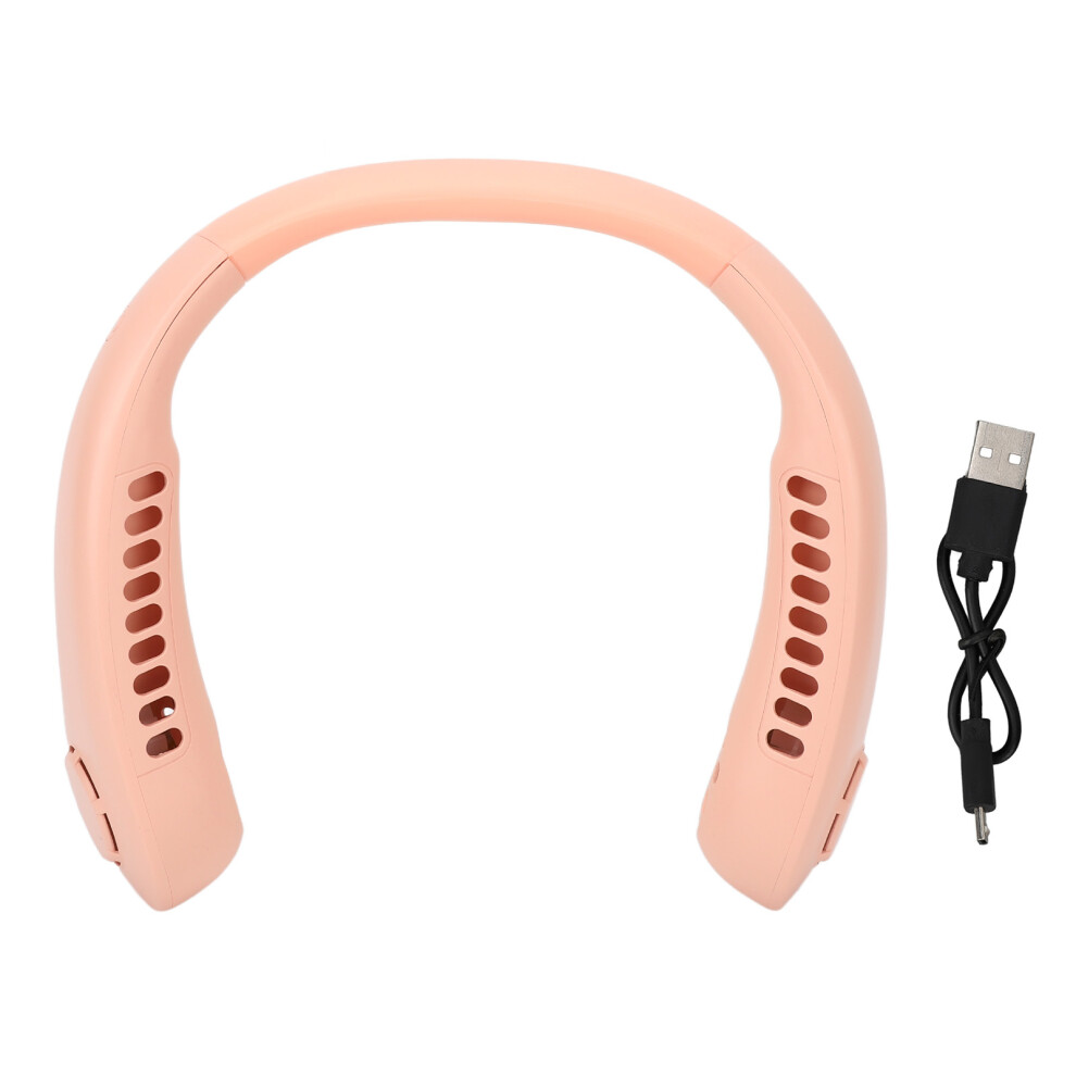 Personal Neck Fan With Long Use Time, Rechargeable Bladeless Cooling Device With Adjustable 3 Speeds, Super Quiet Operation And Comfortable Ergonomic 9012494029451