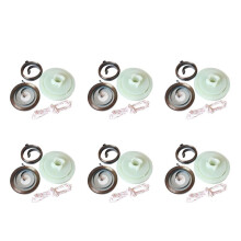 6X 5200 5800 52Cc 58Cc per Motosega Cinese Avviamento Facile Molla di Rinculo Puleggia Kit di Riparazione Della Corda Seghe Un Gas