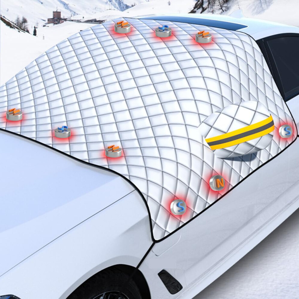 Car Windscreen Cover Magnetic Snow Frost Protector Uv Sun Shield Winter Screen Cover For Suzuki Vitara 2016 9189345920271