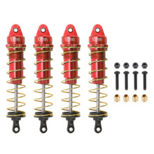 Aluminiumlegering RC-autoschokdemperset, upgrade-onderdelen voor voor- en achterkant met verbeterde demping, compatibel met Arrma Vorteks Typhon