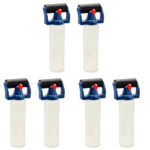 6 Piezas Dispensador de Rodillo Aplicador de Pegamento Botella Aplicadora de Plástico PE Botella de Pegamento de 8 Oz para Procesamiento de Madera