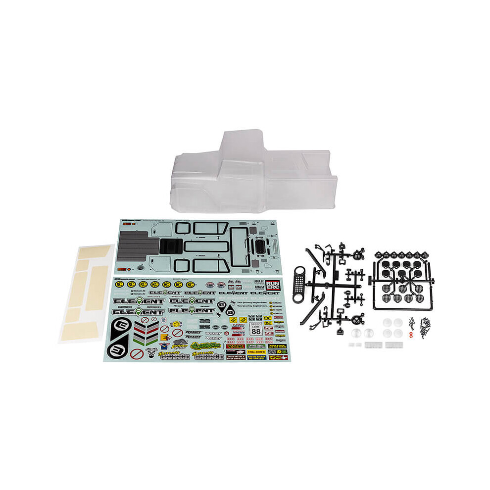 Photos - Parts for Drones & RC models Element RC Enduro Zuul Body Set Clear EL42355