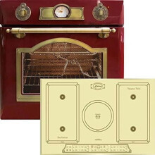 Kaiser EH 6355 RotEm Elettrici Forno incassato 67L + Kaiser KCT 7797 ElfEm Piastra di cottura a induzione 77 cm