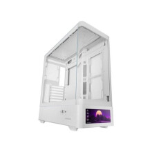 PC-behuizing - MARS GAMING - MC-LCDPRO - ATX - Wit - IPS LCD-scherm 7.2" - Gelaagd glas