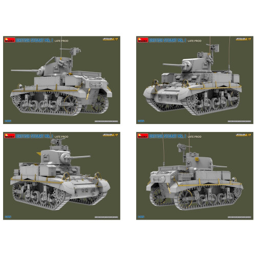 Miniart 35441 British Stuart Mk.I Late w/Interior 1:35 Model Kit 1