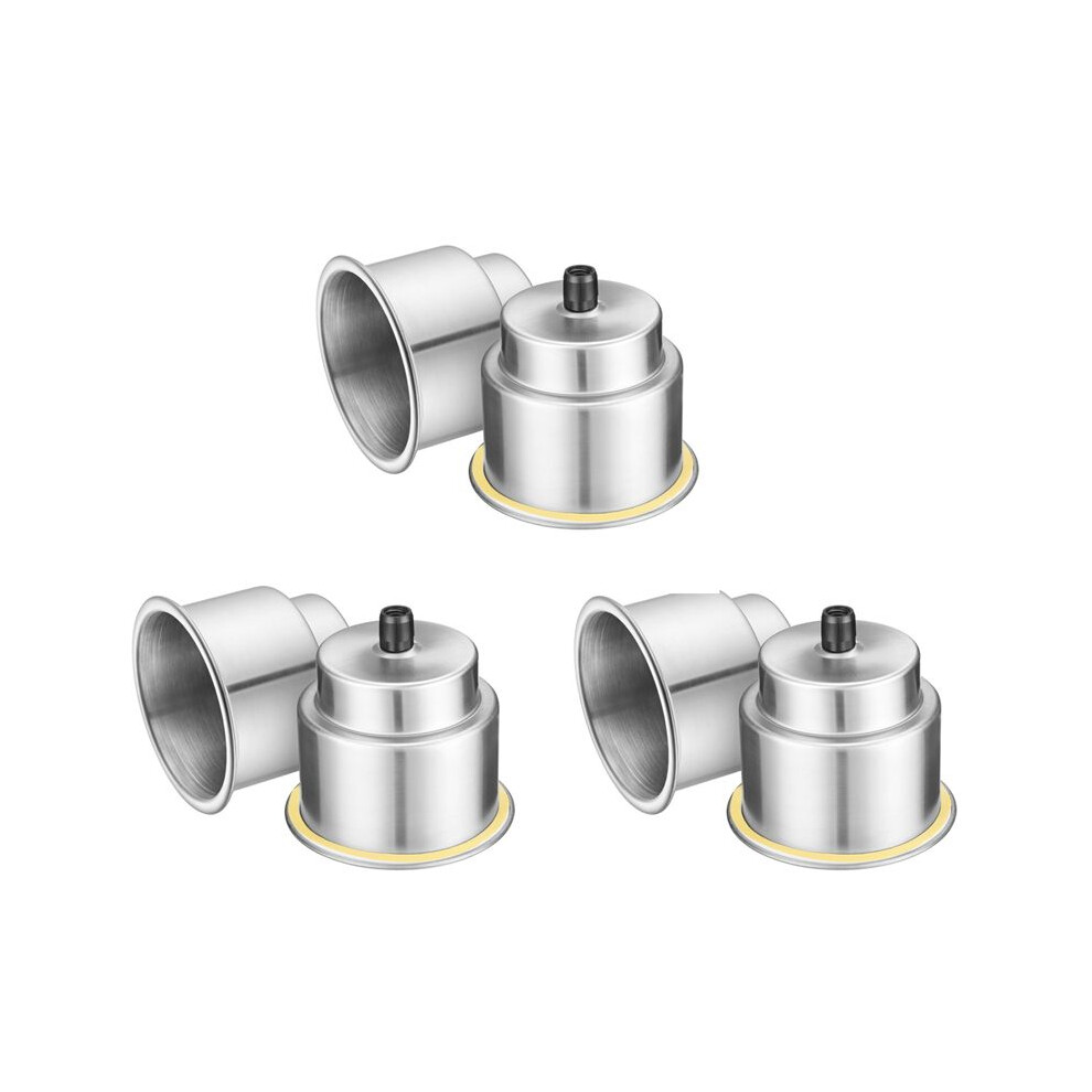 6Pcs Stainless Steel Cup Drink Holders For Marine Boat Car Truck Rv W Drain 6032242392463