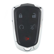 Carcasă cheie goală, material special pentru Cadillac Escalade ATS-V XTS2015-2019, înlocuire capac telecomandă cu 5 butoane, metal mixt și