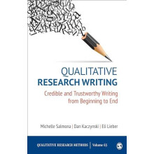 Qualitative Research Writing by Eli Lieber Paperback Book