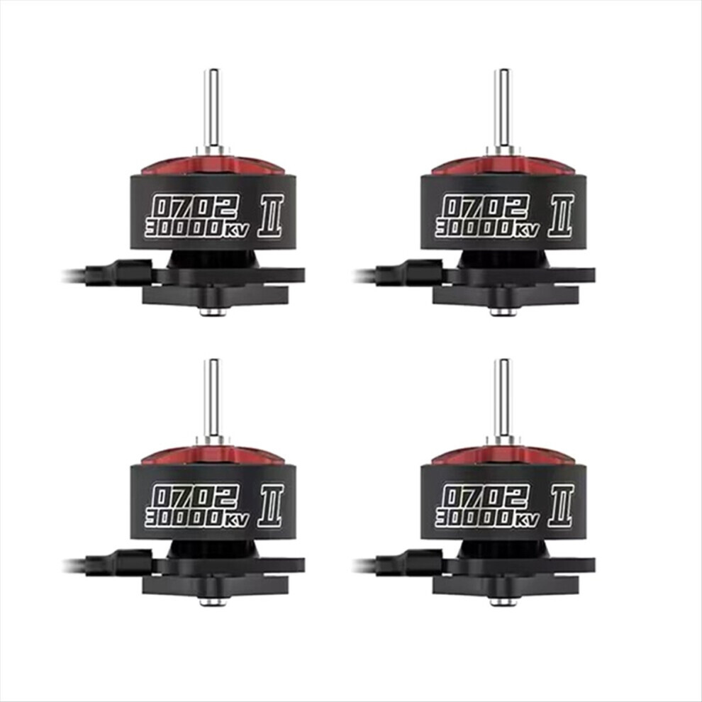4Pcs 0702 II Brushless Motors for 65mm FPV Drones 30000KV High Performance Durables DIY Parts
