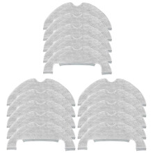 15PCS Mop Cloths for  D10s  Robot Vacuum Cleaner Replacement Parts Washable Cleaning Rag