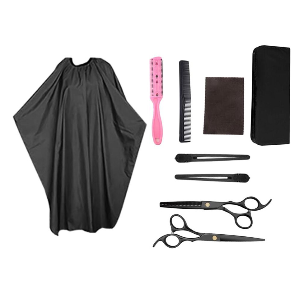 8Pc Professional Salon Hair Cutting Scissors Thinner Barber Shears Raz