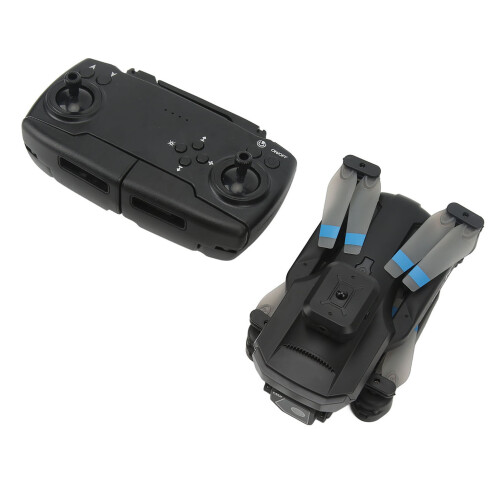 Smart FPV Drone with4K HD Camera, WiFi Connected Quadcopter with Optical Flow Positioning, Foldable Gesture-Controlled Drone with Headless Mode for 1