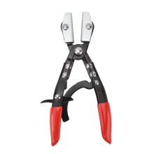 Heavy Duty Carbon Steel Material Hose Pinch Off Pliers Metal Hose Pinch Off Pliers Automatic Locking Ratcheting Durable And Sturdy Swivel Jaws For