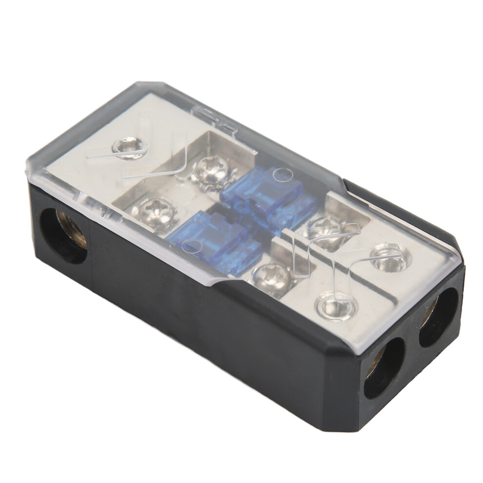 2 Way Fuse Holder Box 60A 12V-24V Universal Power Distribution For Car/Boat 3141375271514
