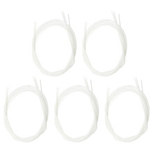 10Sets Weiße Ukulele Nylon Für Austausch & Musikzubehör