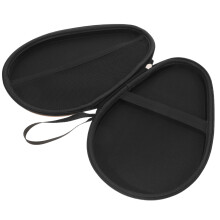 2Pcs Table Tennis Paddle Case Light Brown Oxford Cloth Protective Bag